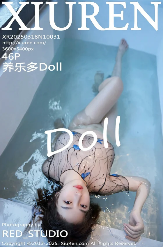 [XiuRen秀人网] 2025.03.18 No.10031 养乐多Doll 豹纹吊带 黑色内衣 性感写真 [46+1P]