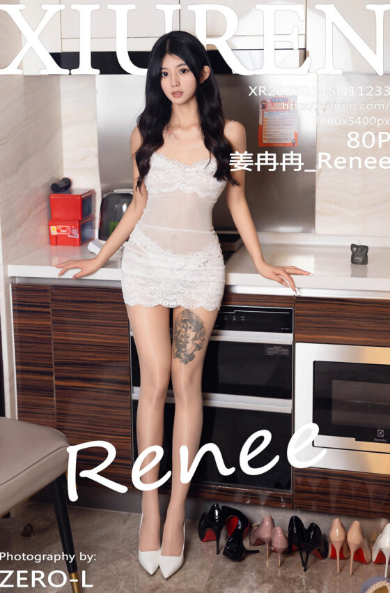 [XiuRen秀人网] 2026.01.15 No.11233 姜冉冉_Renee@ 白色连衣短裙 肉色丝袜 性感写真 [80+1P]