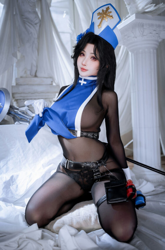 [COSPLAY]rioko凉凉子 - Nikke胜利女神 梅登冰玫瑰