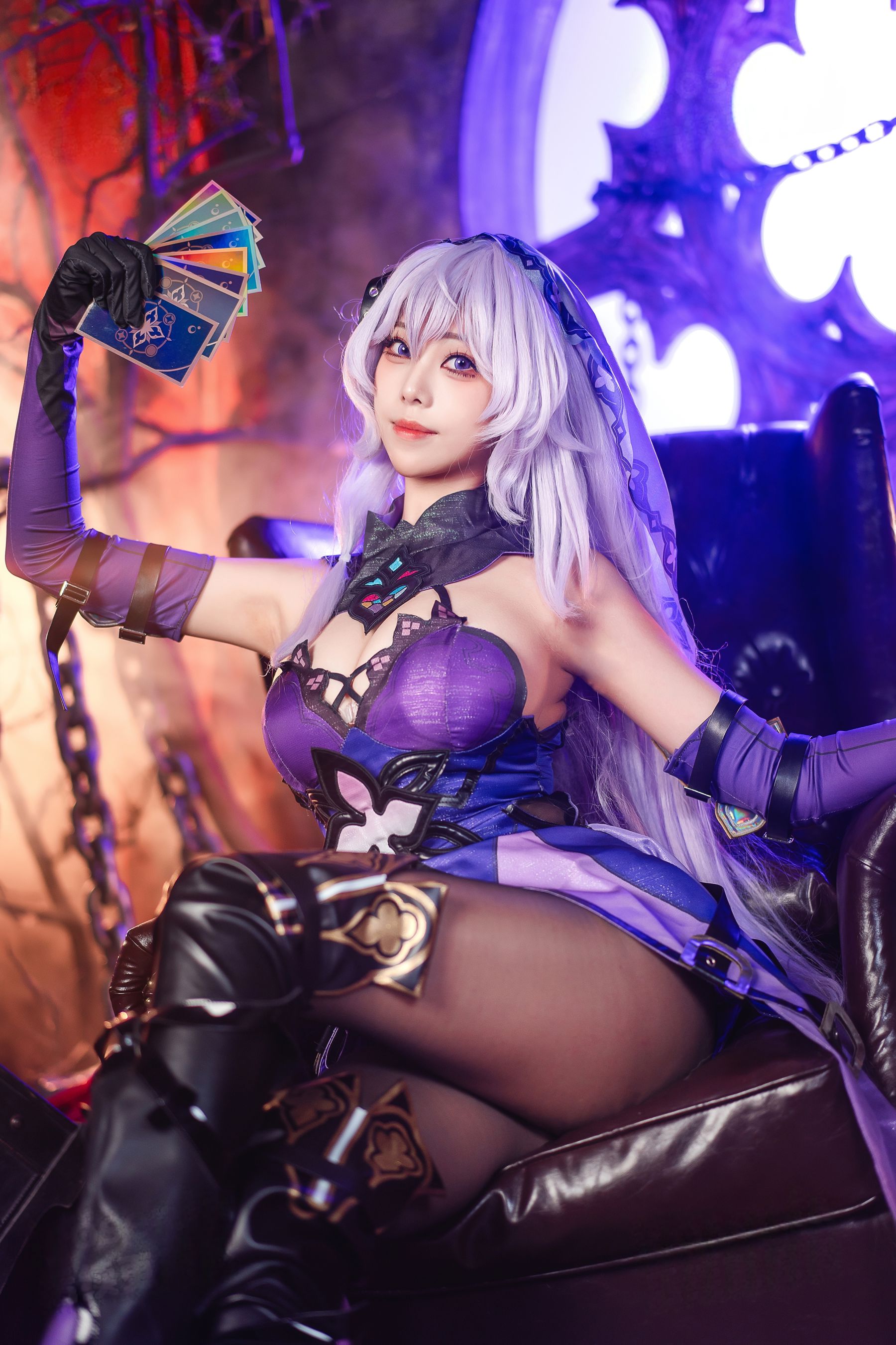 [COSPLAY]蜜汁猫裘 – 黑天鹅
