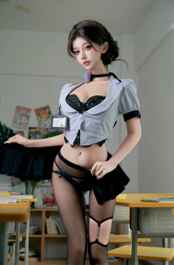 [COSPLAY]过期米线线喵 – 涩涩学姐