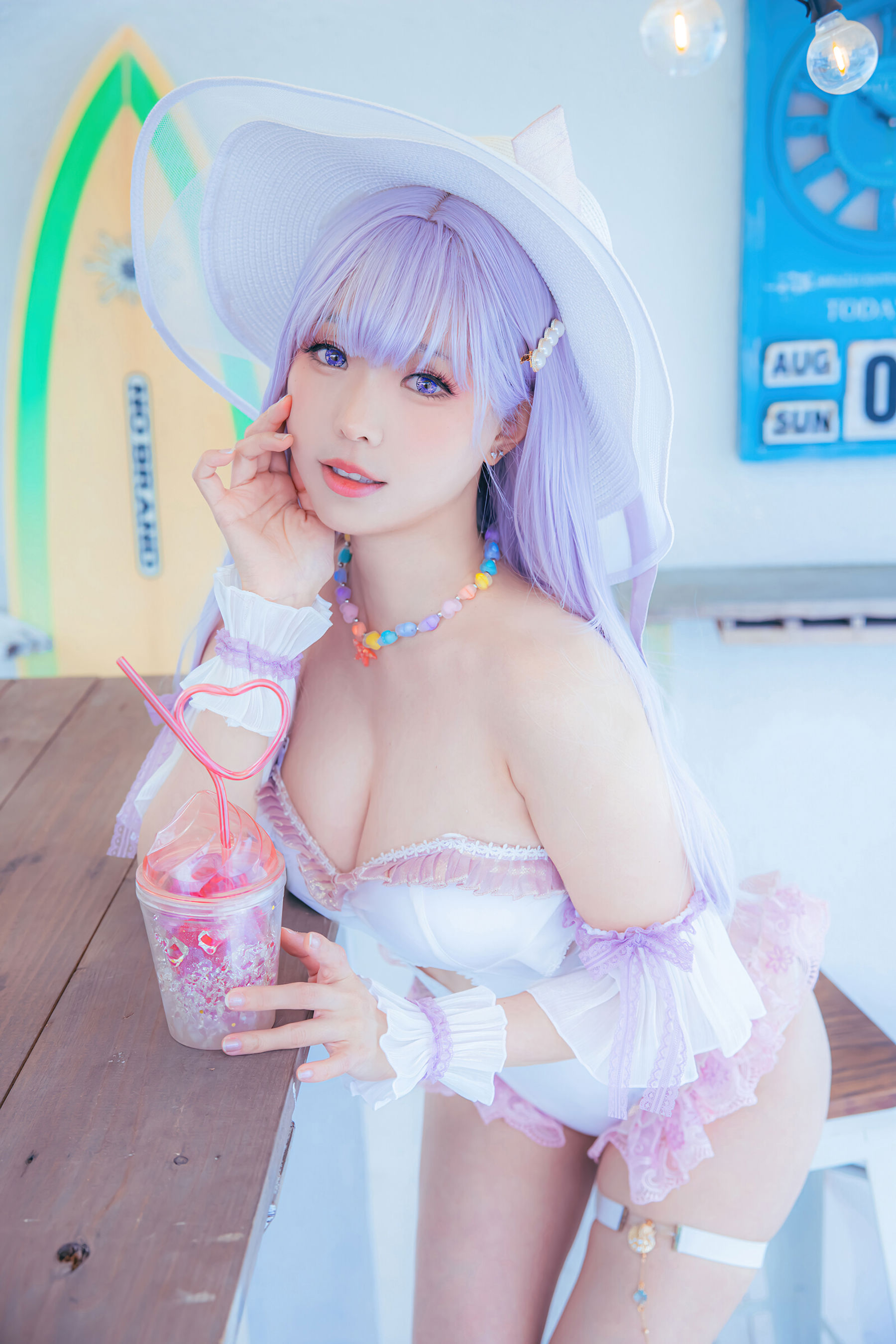 [COSPLAY] Ely_eee(ElyEE子) – Plymouth Swimsuit