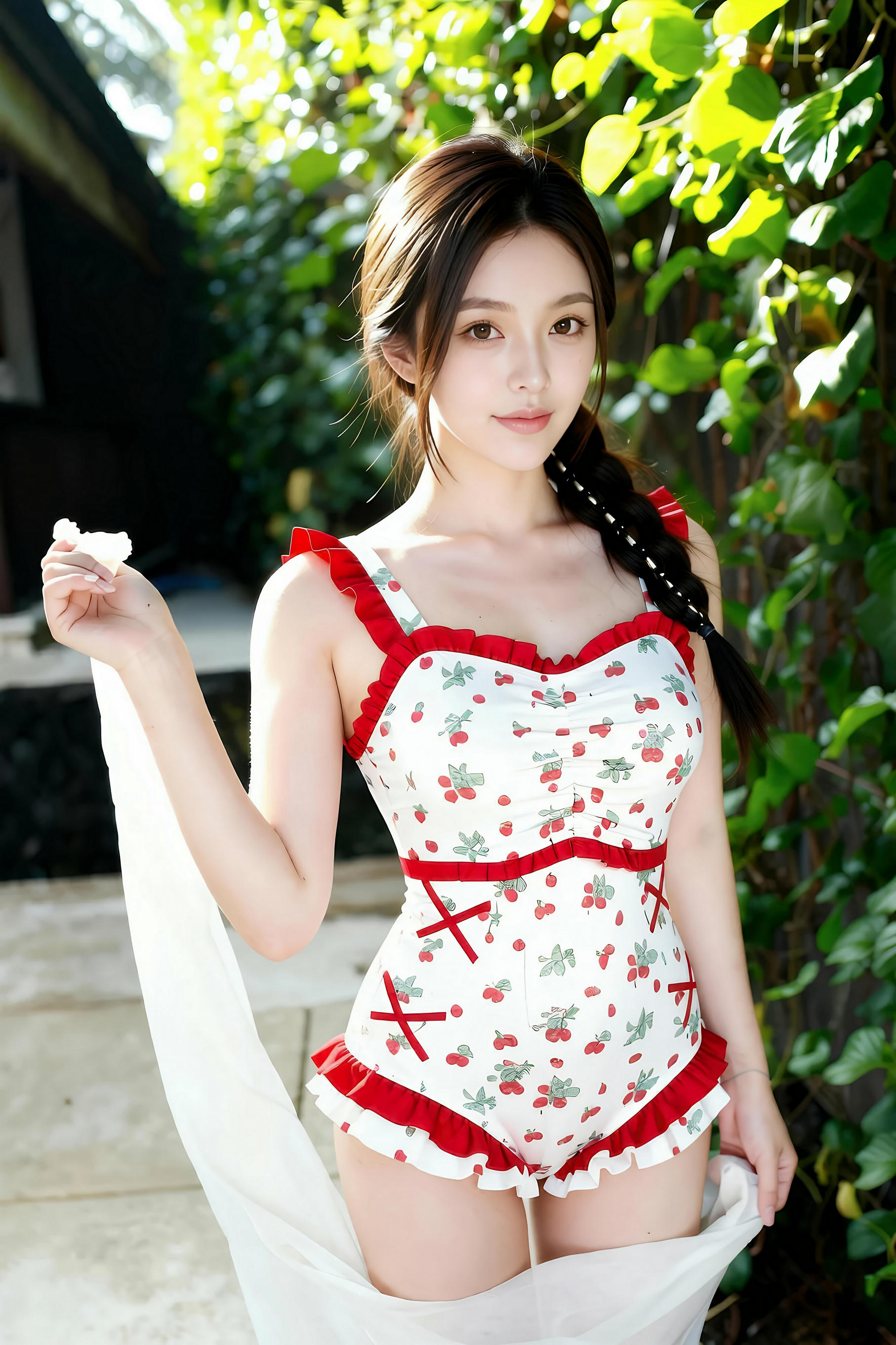 [AiGirl] 熙蕾学姐 樱桃连体 [64P]