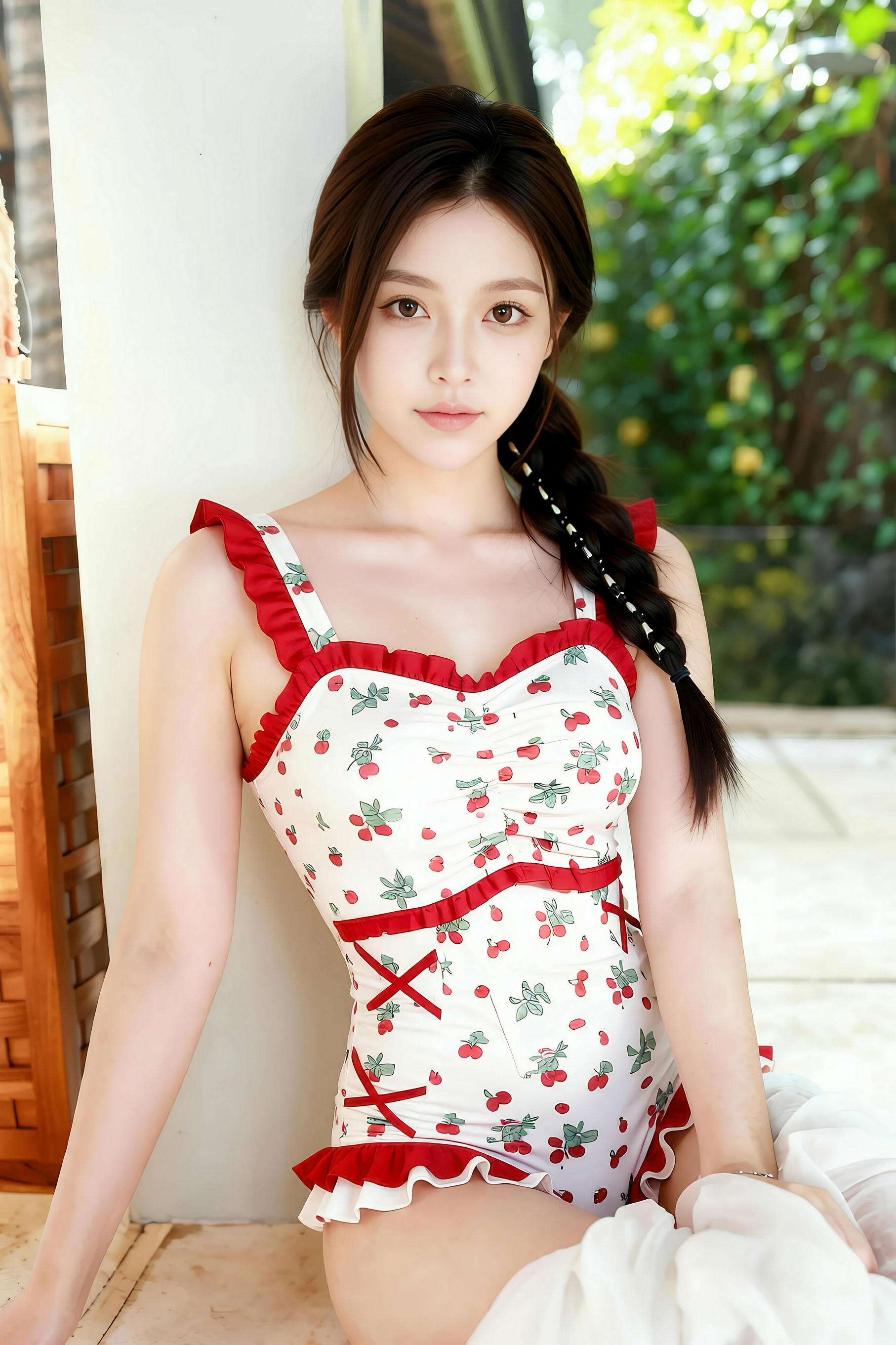 [AiGirl] 熙蕾学姐 樱桃连体 [64P]
